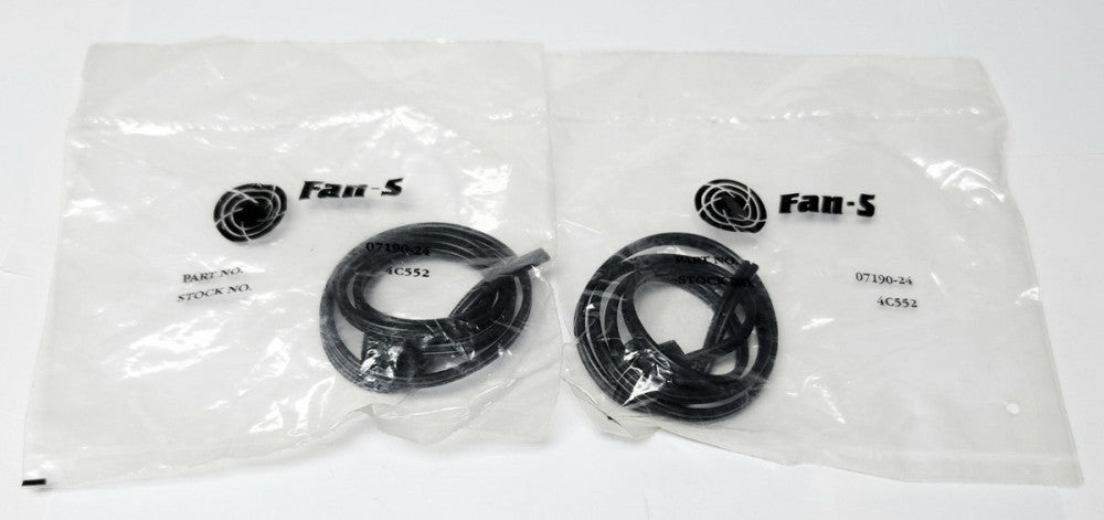 LOT OF 2 FAN-S 4C552 Wire Harness Connection Head 07190-24 FAN S