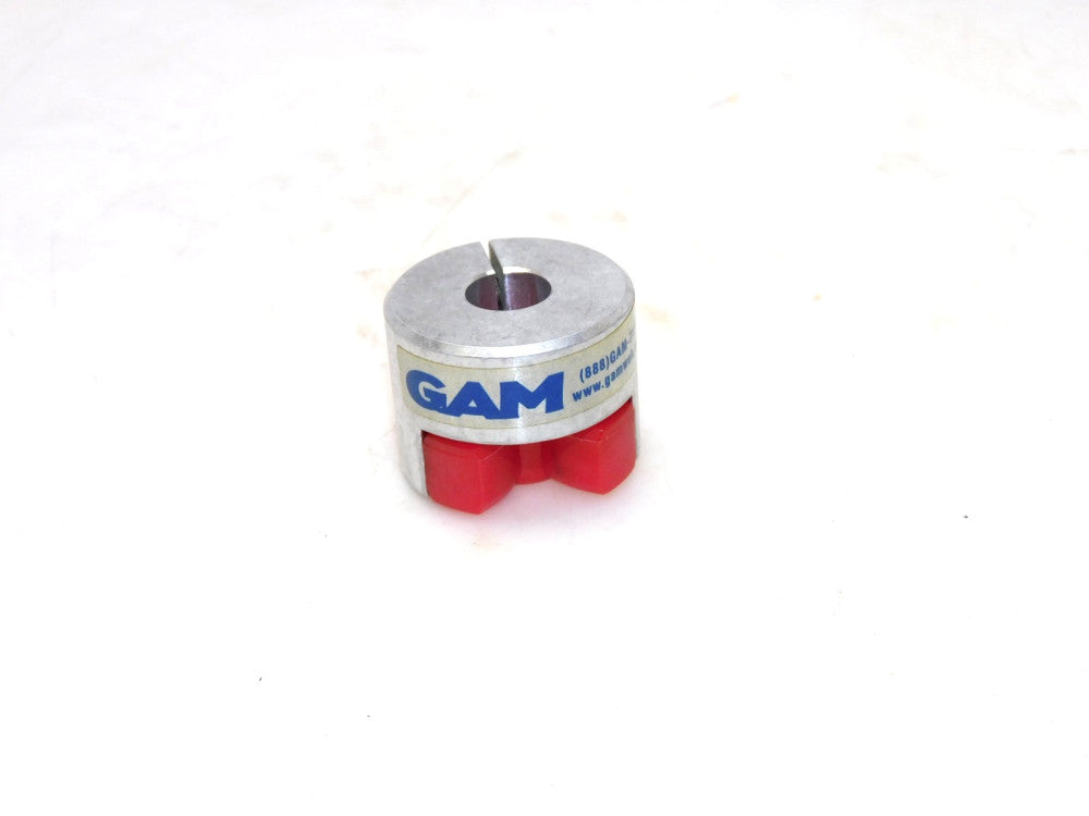 GAM 2-JAW ALUMINUM 1/2 COUPLING 11MM ID 32MM OD W/ SPIDER