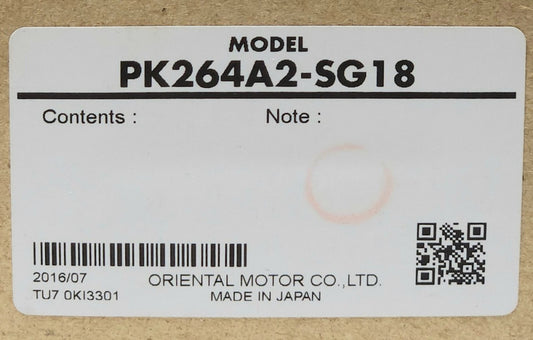 ORIENTAL MOTOR PK264A2 SG18 VEXTA Stepping Motor 2 Phase DC 2A 1.4 ohm 0.1" STEP