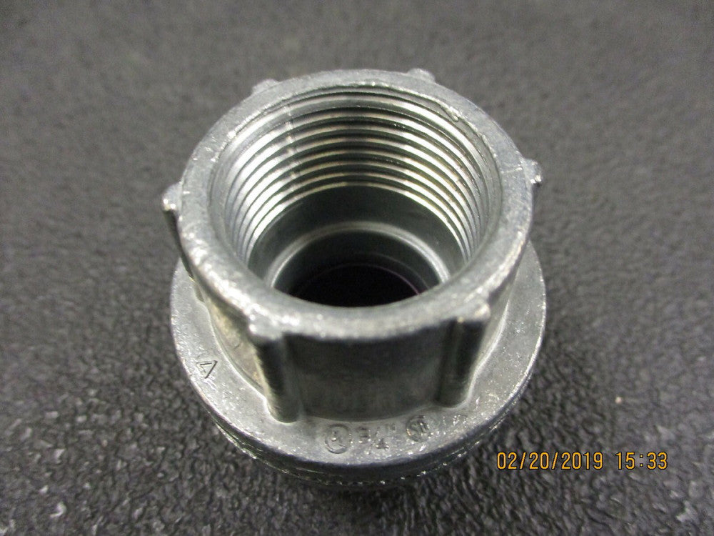 1703 Hubbell 3/4" THREADED IMC, RIGID HUB, 1-33/64" LENGTH BRAND NEW! LOT OF 2