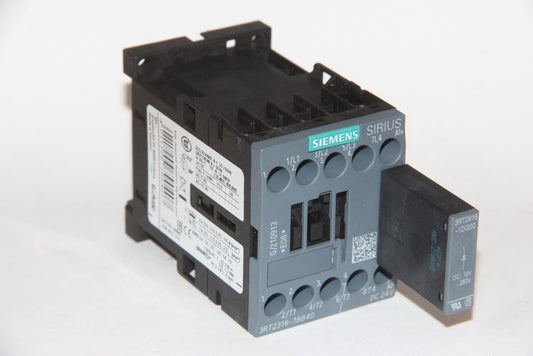 SIEMENS 3RT2316-1BB40 Contactor + 3RT2916-1DG00