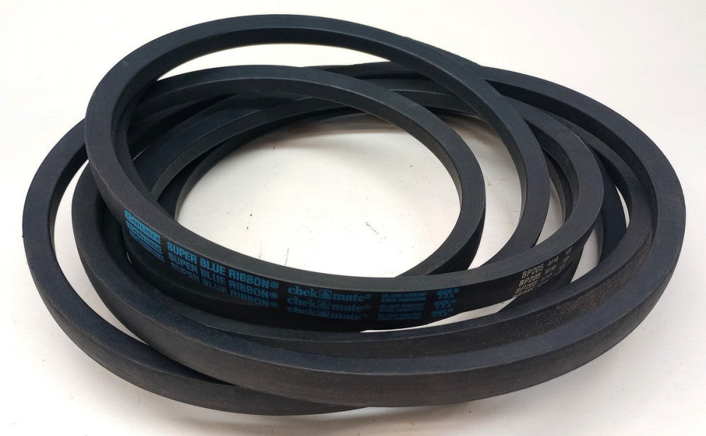 Carlisle BP205 V-Belt Super Blue Ribbon Chekmate 5/8" Top Width 3/8" Thick