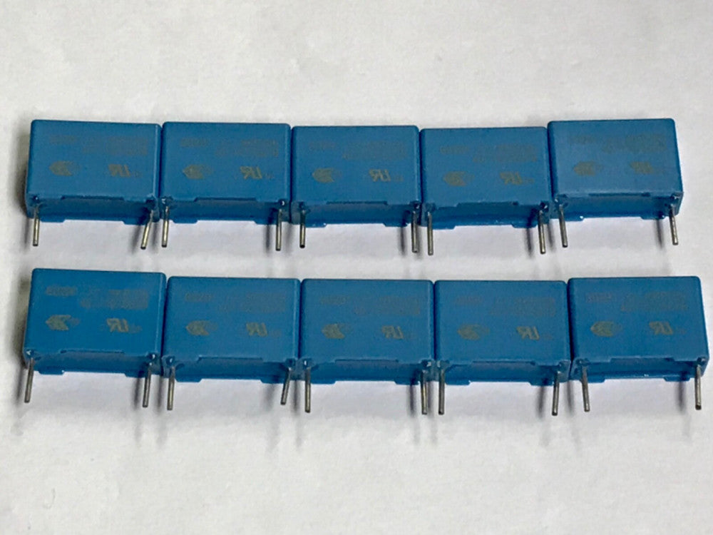 LOT OF 10 TDK Met Film Capacitor 11-6676 B32912A3104K B3291 X1 MKP/SH 40/10/56/8