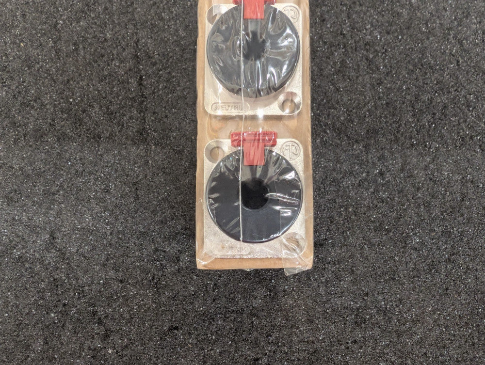 New, Neutrik, NJ3FP6C, 1/4 PANEL MOUNT LOCKING JACK, Lot of 2