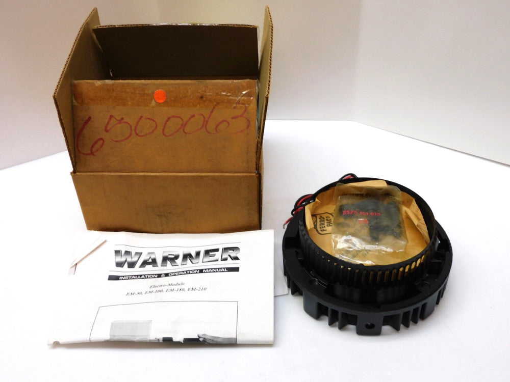 WARNER ELECTRIC EM210-10 MOTOR CLUTCH 5370-270-017 90VDC-143/145TC MOTOR FRAME