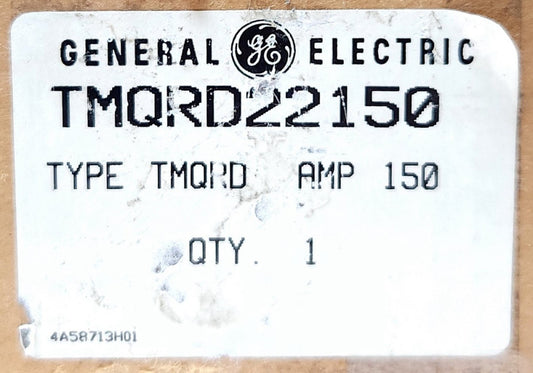 GE GENERAL ELECTRIC TMQRD22150 2 Pole 150 AMP Type TMQR