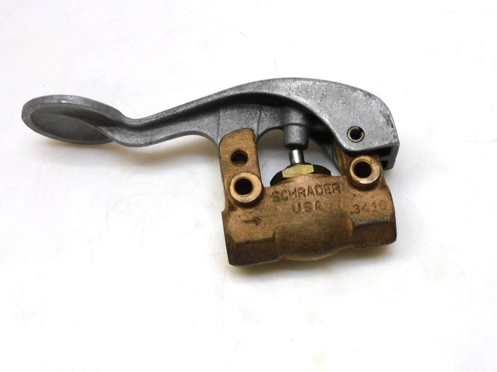 SCHRADER BELLOWS 3416 MANUAL VALVE 1/4" NPT