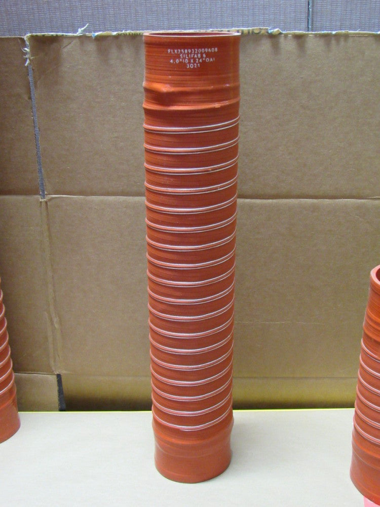 NEW FLEXFAB HIGH TEMPERATURE HOSE FLX258932009608 SILIFAB 6 4" ID X 24" OAL