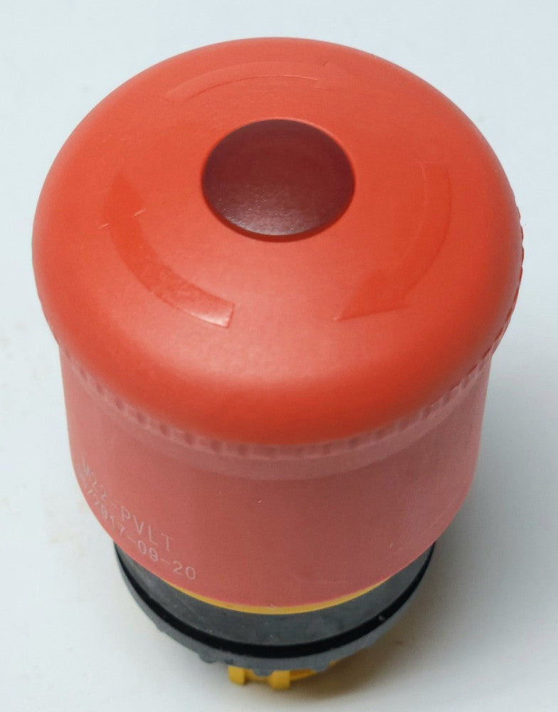 EATON M22 PVLT K01 230R Illuminated RED Twist Release EMERGENCY STOP Operator