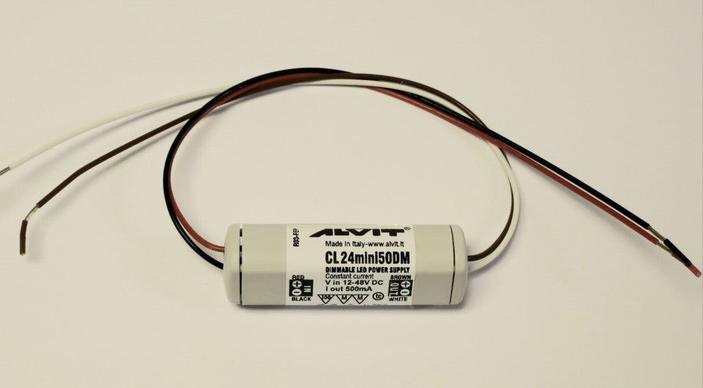 ALVIT CL24MINI50DM DIMMABLE CLMINI 500 LED POWER Supply 12-48 VDC 500 mA