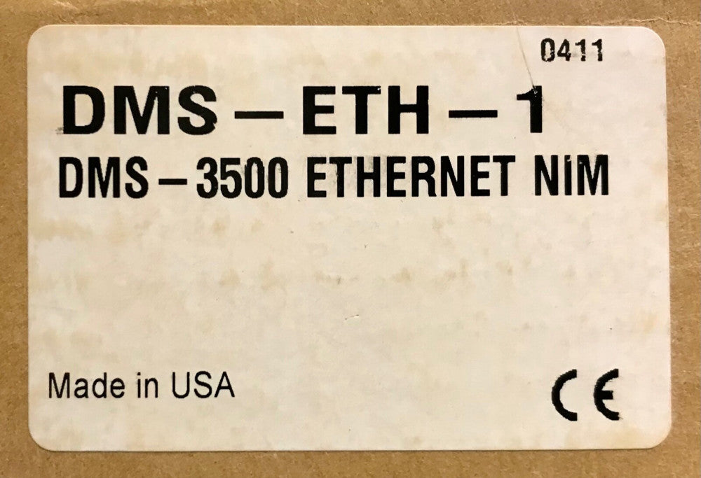 INVENSYS DMS ETH 1 DMS 3500 Ethernet NIM Network Interface Module