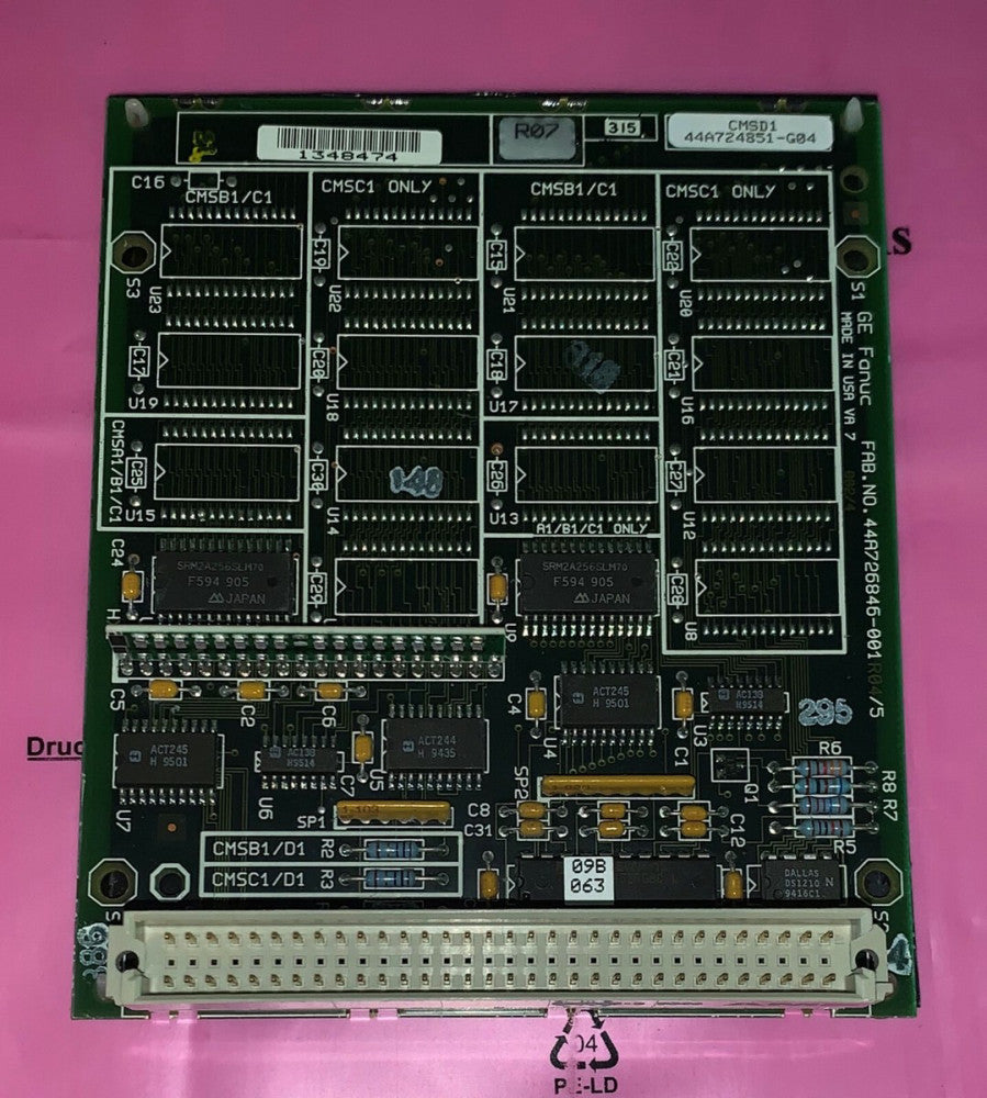 GE FANUC IC697MEM713C 64 KB CMOS Memory Expansion Module 