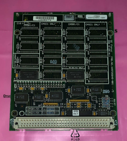 GE FANUC IC697MEM713C 64 KB CMOS Memory Expansion Module 