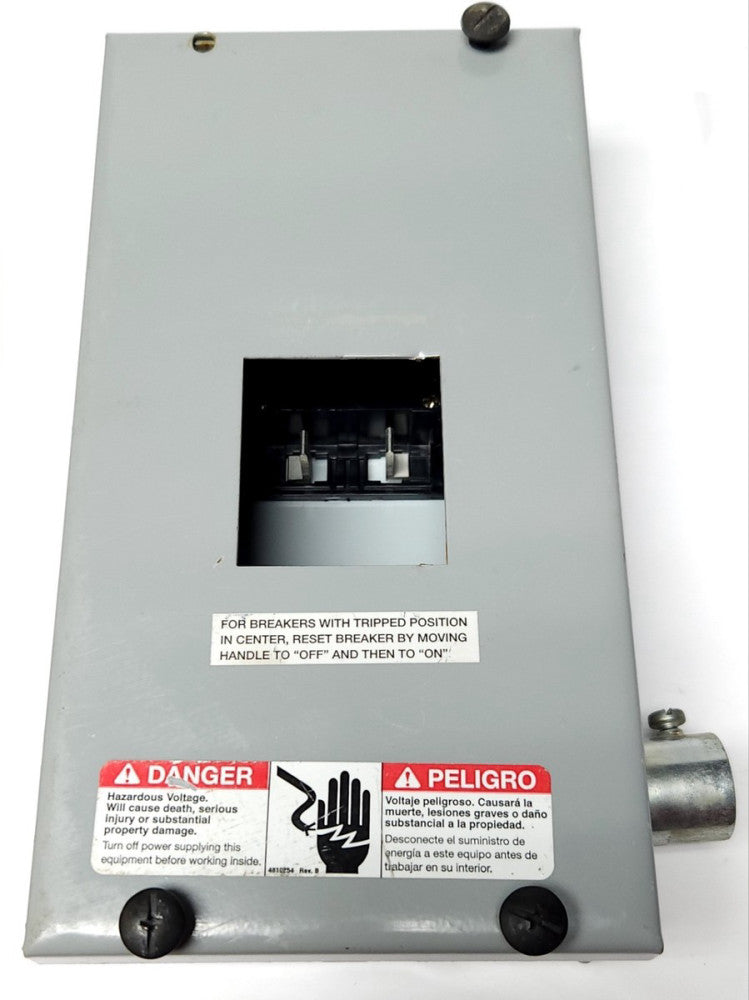 SIEMENS E0204ML1060S Indoor Load Center Circuit Breaker Enclosure Nema 1 2 Pole