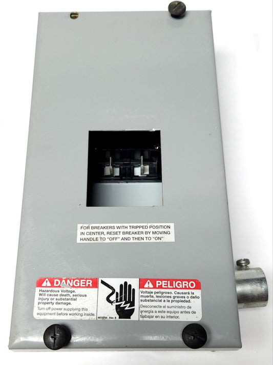 SIEMENS E0204ML1060S Indoor Load Center Circuit Breaker Enclosure Nema 1 2 Pole