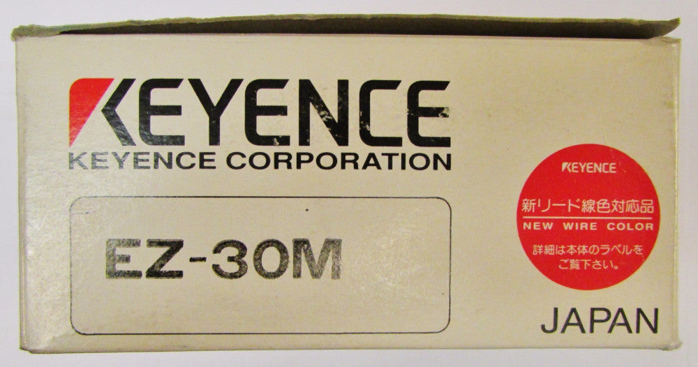 KEYENCE EZ Series Proximity Sensor 12-24V DC EZ-30M