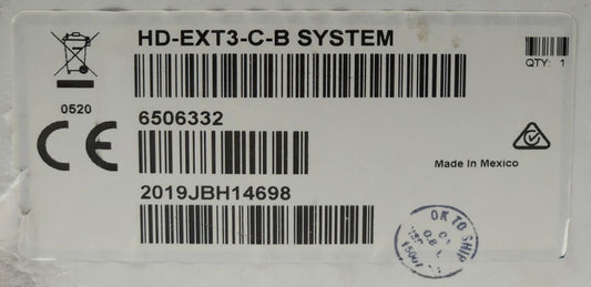 SEALED CRESTRON HD EXT3 C B System 4K HDMI HD BASET Extender 6506332