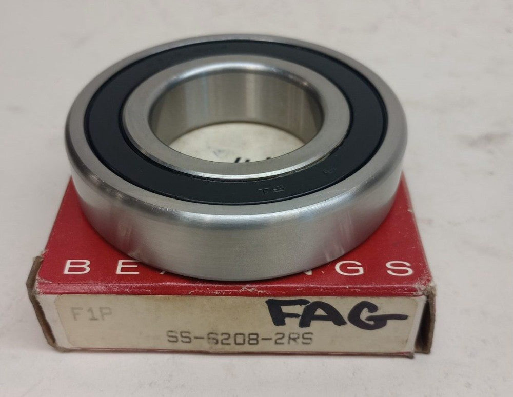 FAG SS6208-2RS Ball Bearing Deep Groove 40X80X18mm Double Sealed