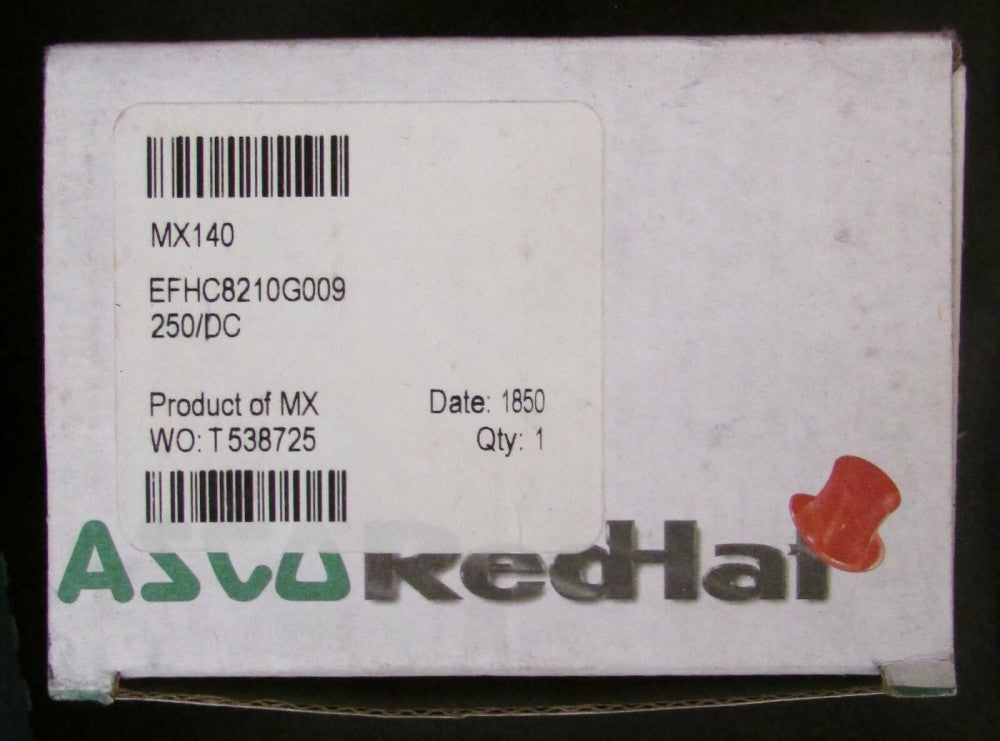 ASCO EFHC8210G009 250VDC 5-100 PSI 3/4" NPT Red Hat Solenoid Valve 
