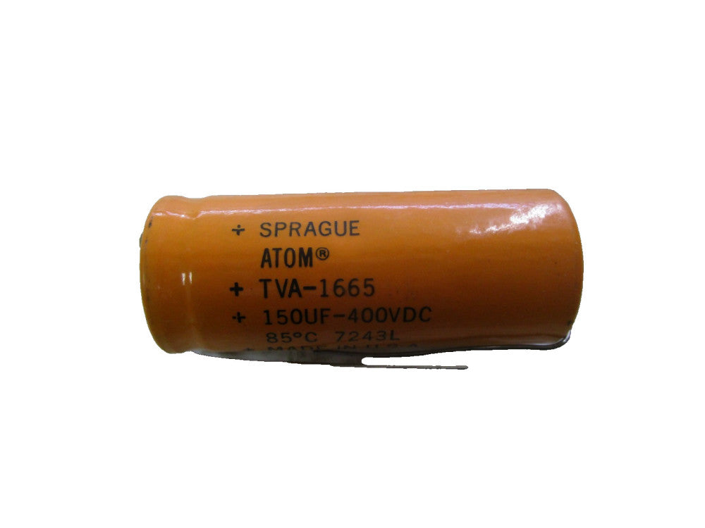 Sprague ATOM TVA-1665 Capacitor 150UF-400Vdc