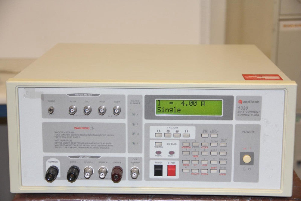 QUADTECH 1320 Programmable DC Bias Current Source & DC Resistance Meter
