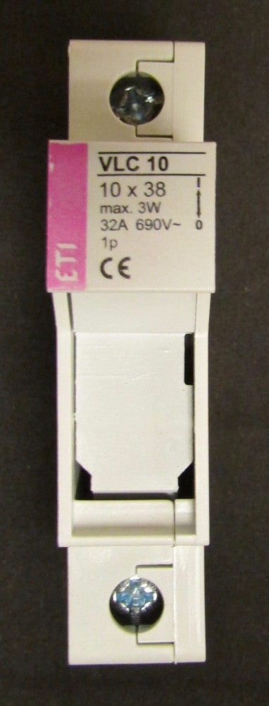 Eaton C383FHMD ETI VLC 10 10X38 3 Watt 32 Amp 690V Fuse Holder