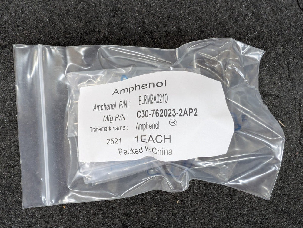 New, Amphenol, ELRM2A0210, EPOWERLITEMINI 2WAYRECEPTACLE FO - Lot of 5pcs