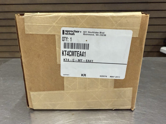 New Sprecher + Schuh KT4-C-MT-EA41 Enclosure