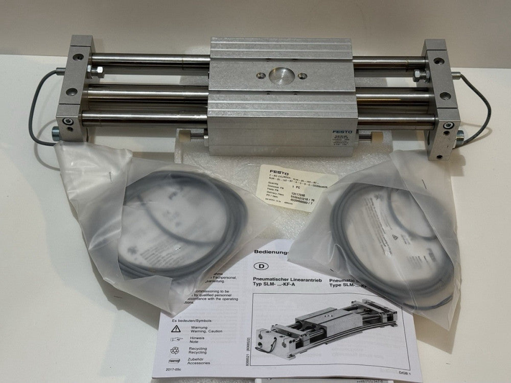 Festo SLM-25-160-KF Pneumatic Linear Drive Unit - New Unused