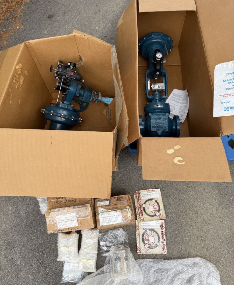 Norriseal 3" 2700A Control Valve RF-02TGS12NX & 285 Butterfly Valve / 8750 Posit