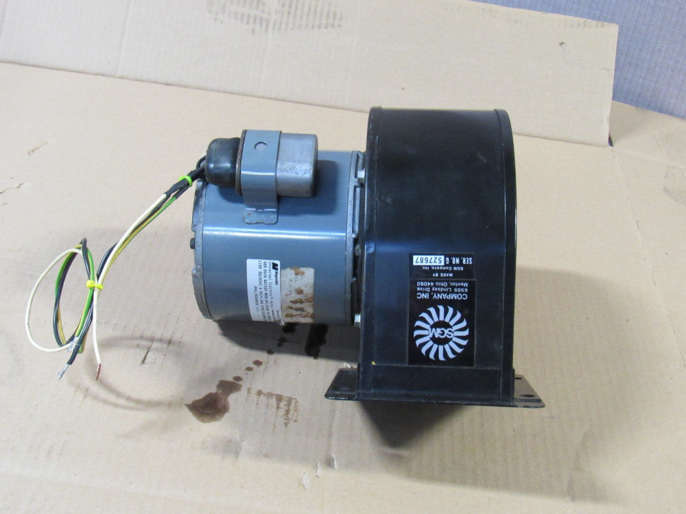 Magnetek Blower Fan HF1J012N PCA-1800-64-1 1/3Hp 115V 2790/3350Rpm 5-3/4" Flange