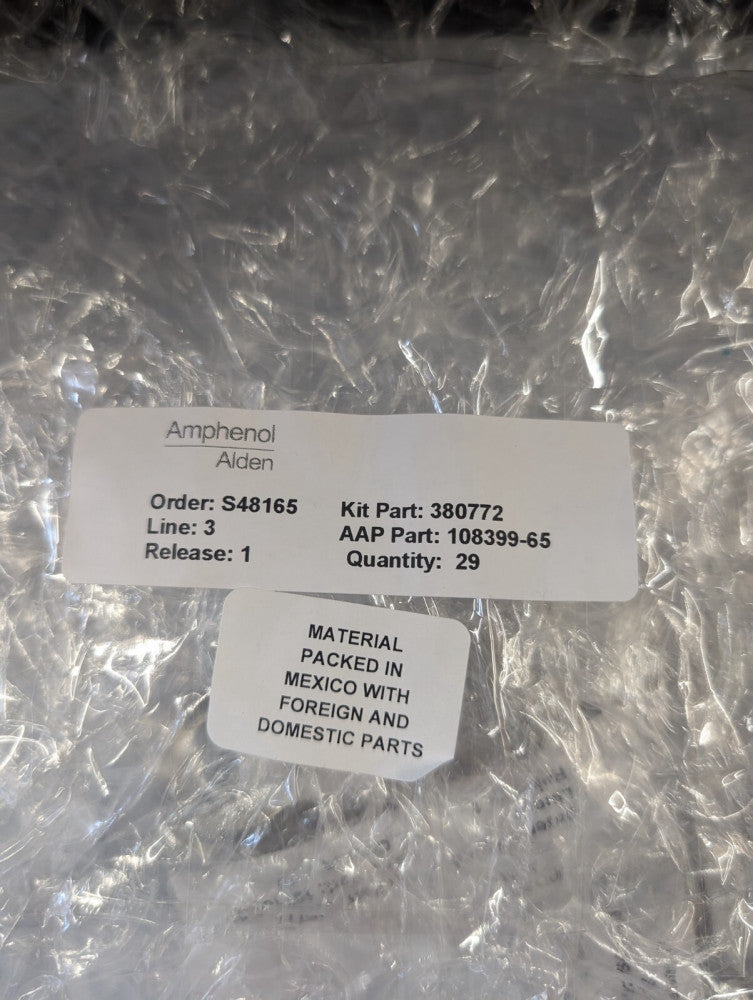 New, Amphenol, 380772, CONN 59 POS PULSE-LOK 1.15 1A