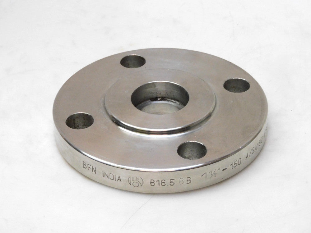 BFN 1-1/2" Socket Weld 150 Raised Face F304/304L Stainless Pipe Flange 4-bolt