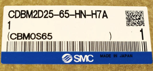 SMC CDBM2D25 65 HN H7A1 Pneumatic CYLINDER Actuator Valve 2E1 1GB