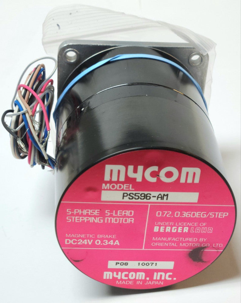 MYCOM PS596 AM 5 Phase 5 LEAD Stepping Motor DC24V 0.34A BERGER LAHR