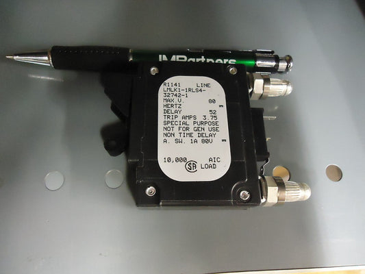 New, Airpax LMLK1-1RLS4-32742-1 Circuit Breaker