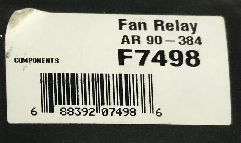 AI COMPONENTS CAM STAT AR90 384 FAN Relay F7498 9400A03U1191
