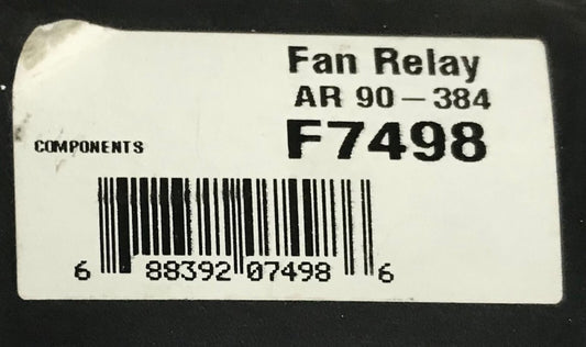 AI COMPONENTS CAM STAT AR90 384 FAN Relay F7498 9400A03U1191
