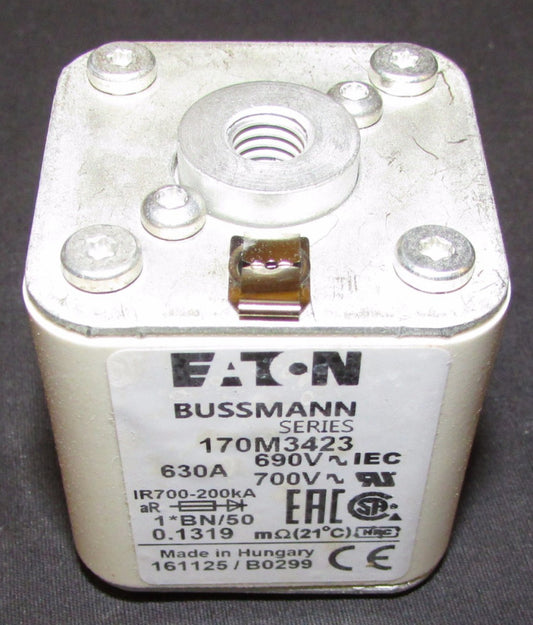 EATON BUSSMANN 170M3423 630 Amp 690V Square Fuse 1*BN/50