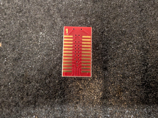 New, Aries Electronics, 16-350000-11-RC, SOCKET ADAPTER SOIC TO 16DIP 0.3 