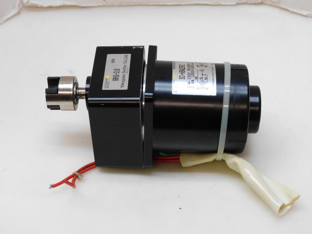 YOKOGAWA STEP MOTOR SC-H8A25P2 25W 100V 50/60HZ 0.6A 8RH2-D18