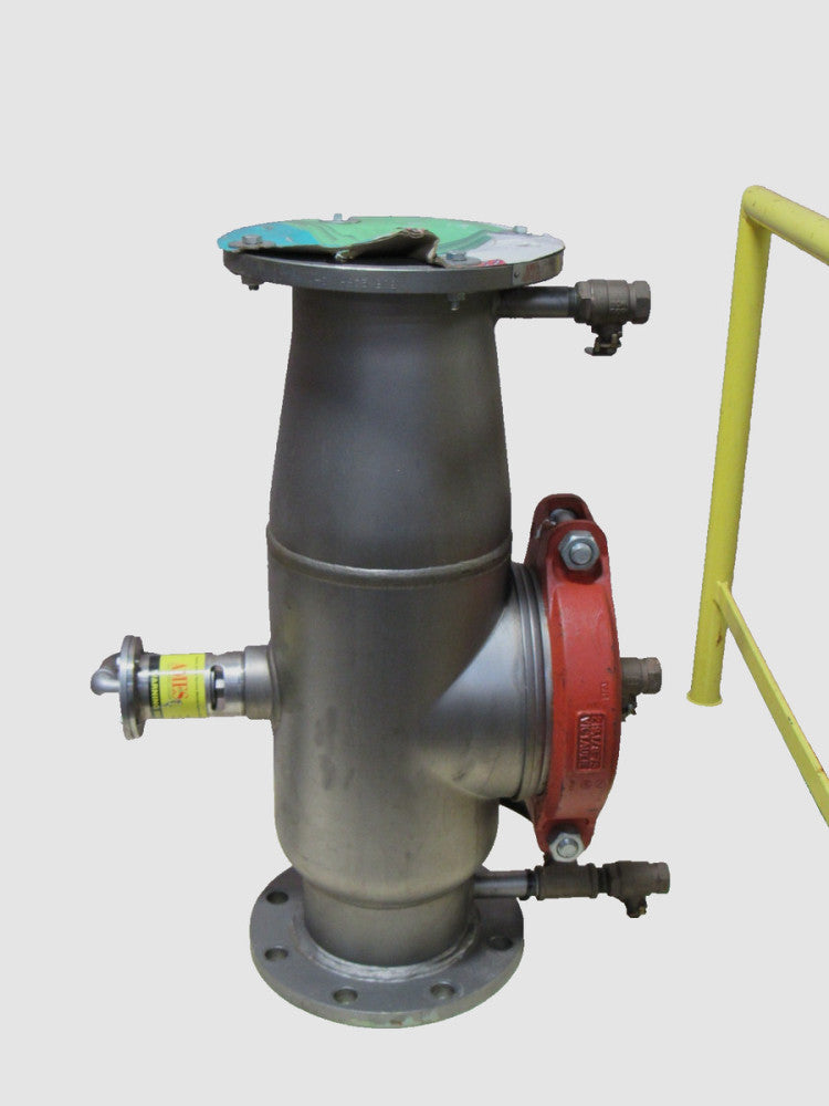 Ames 4000 SS Stainless Backflow Preventer 6" 8 Bolt Flange 175Psi Less Valves