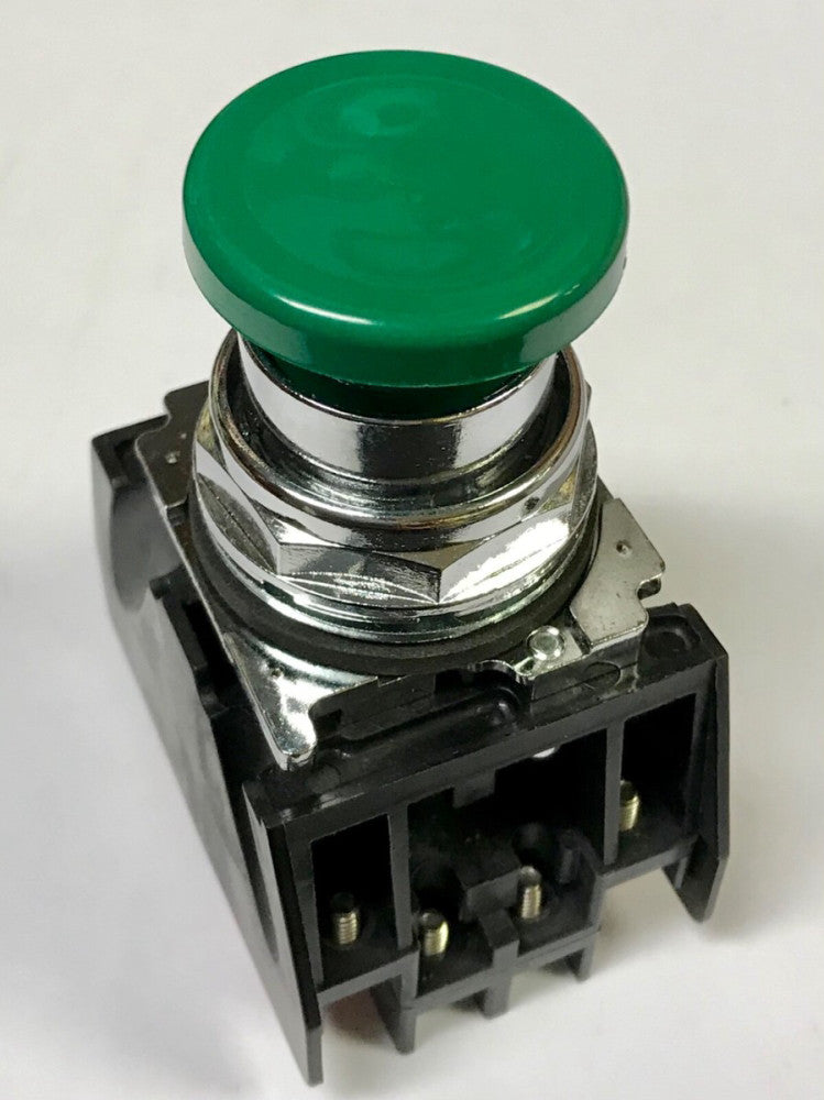 EATON 10250T711G GR1 Green Mushroom Head Pushbutton Momentary 2 NO 2 NC 10250TD2