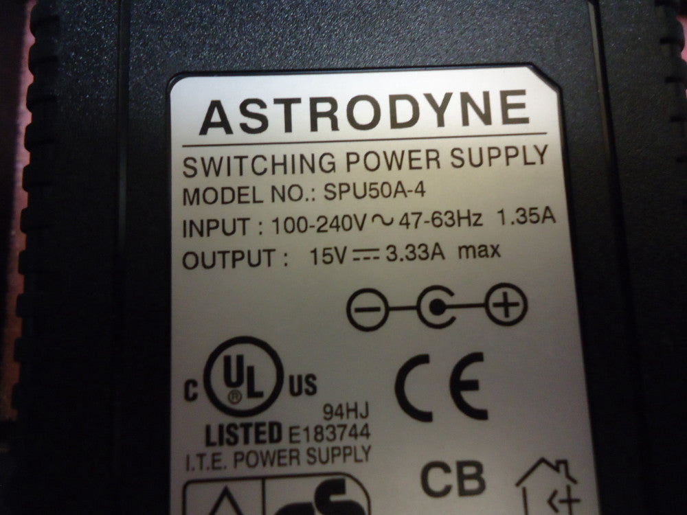 SPU50A-4 Astrodyne Switching Power adapter 45-60W Brand New!