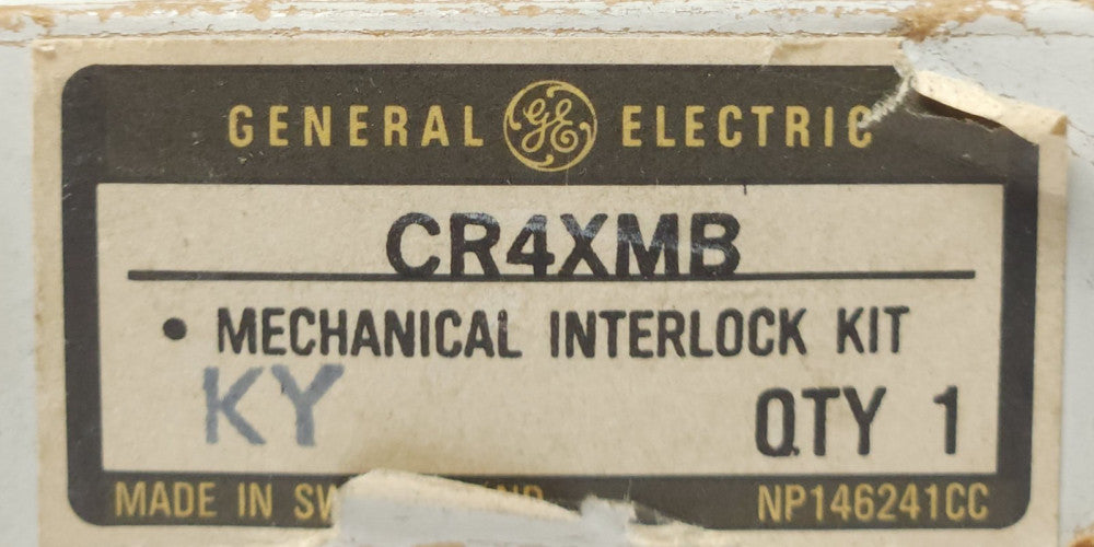 GENERAL ELECTRIC CR4XMB Mechanical Interlock Kit