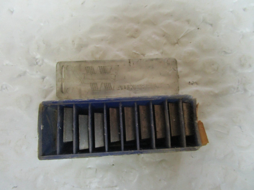 Lot Of 9 Walter C-5 Carbide Inserts 8900-0003F