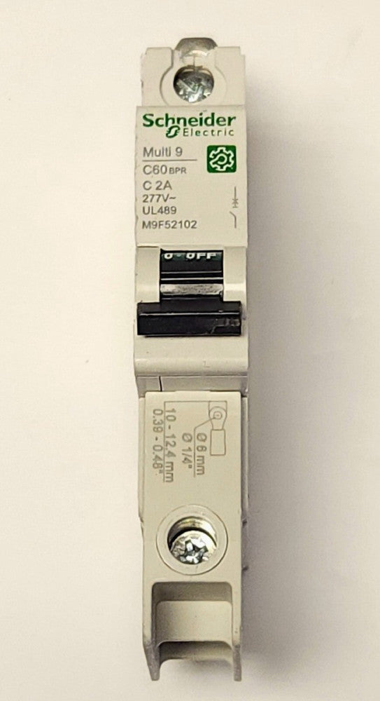 SCHNEIDER ELECTRIC Multi 9 C60 BPR C2A 277 VAC UL489 M9F52102