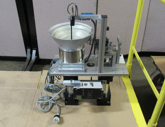 OHRMANN MONTAGETECHNIK 10" ALUMINUM VIBRATORY BOWL FEEDER OA 325 ZF6 3879-2