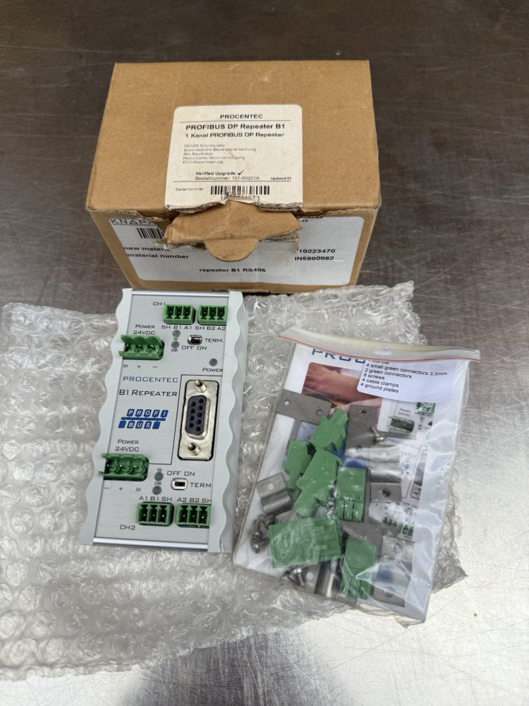 Procentec Profibus DP Repeater B1 - Open Box - Unused