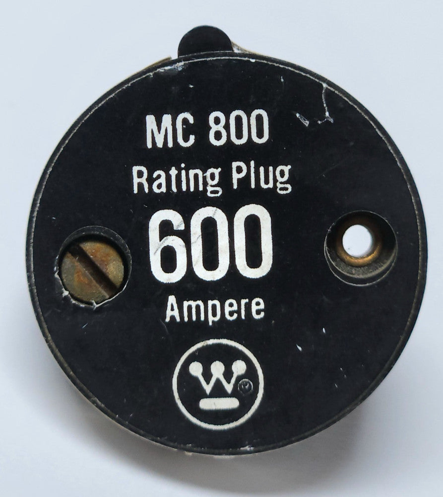 WESTINGHOUSE CUTLER HAMMER 8MC600 Type MC HMC 800 600 AMP Rating Plug 2601D39G12